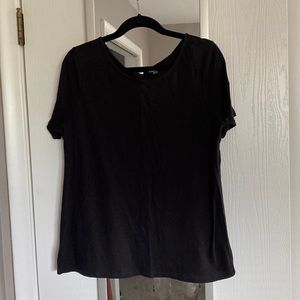 NWT Loft Back Tie Tee “L”
